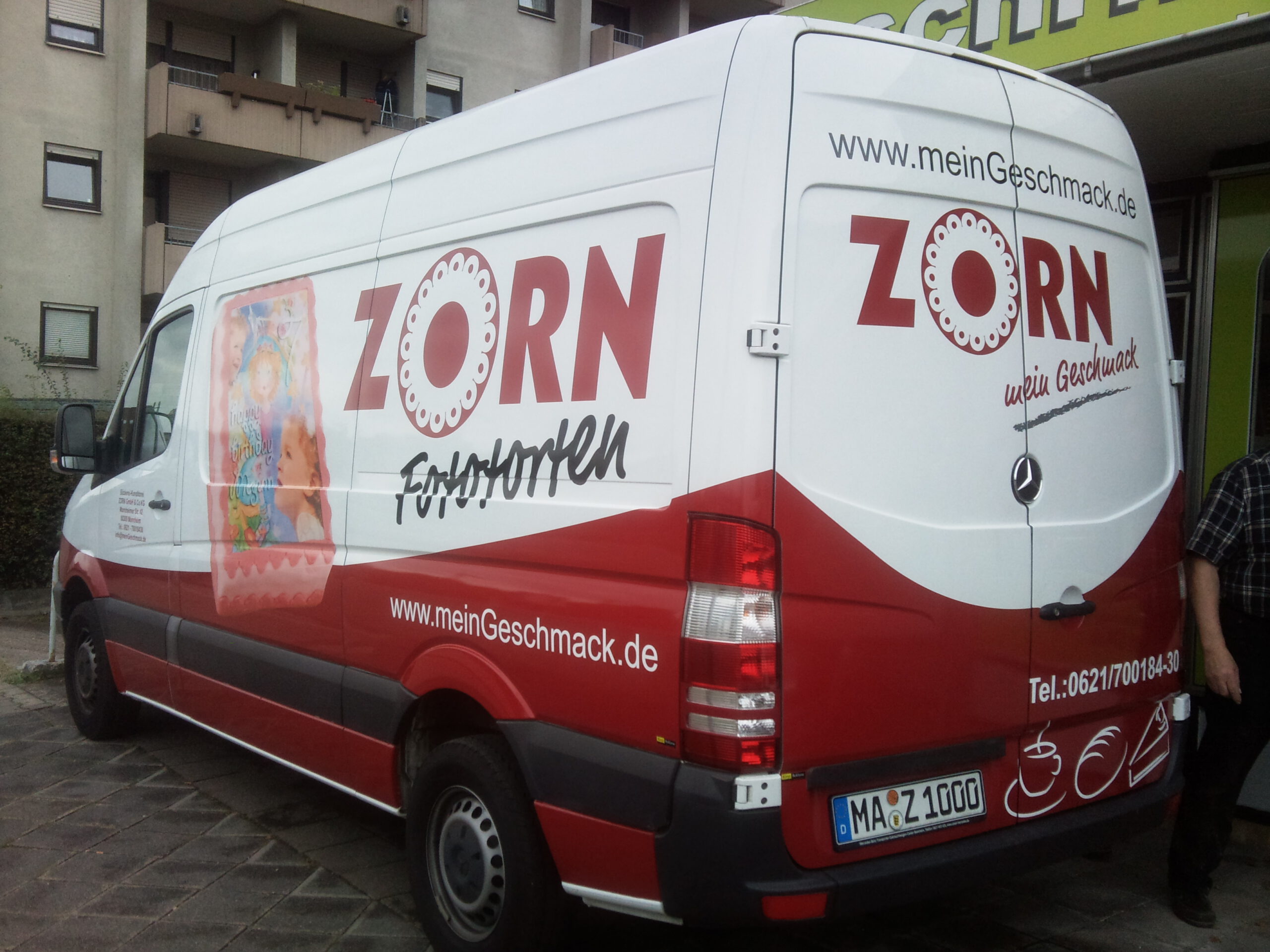 Werbetechnik Arbeitsprobe
