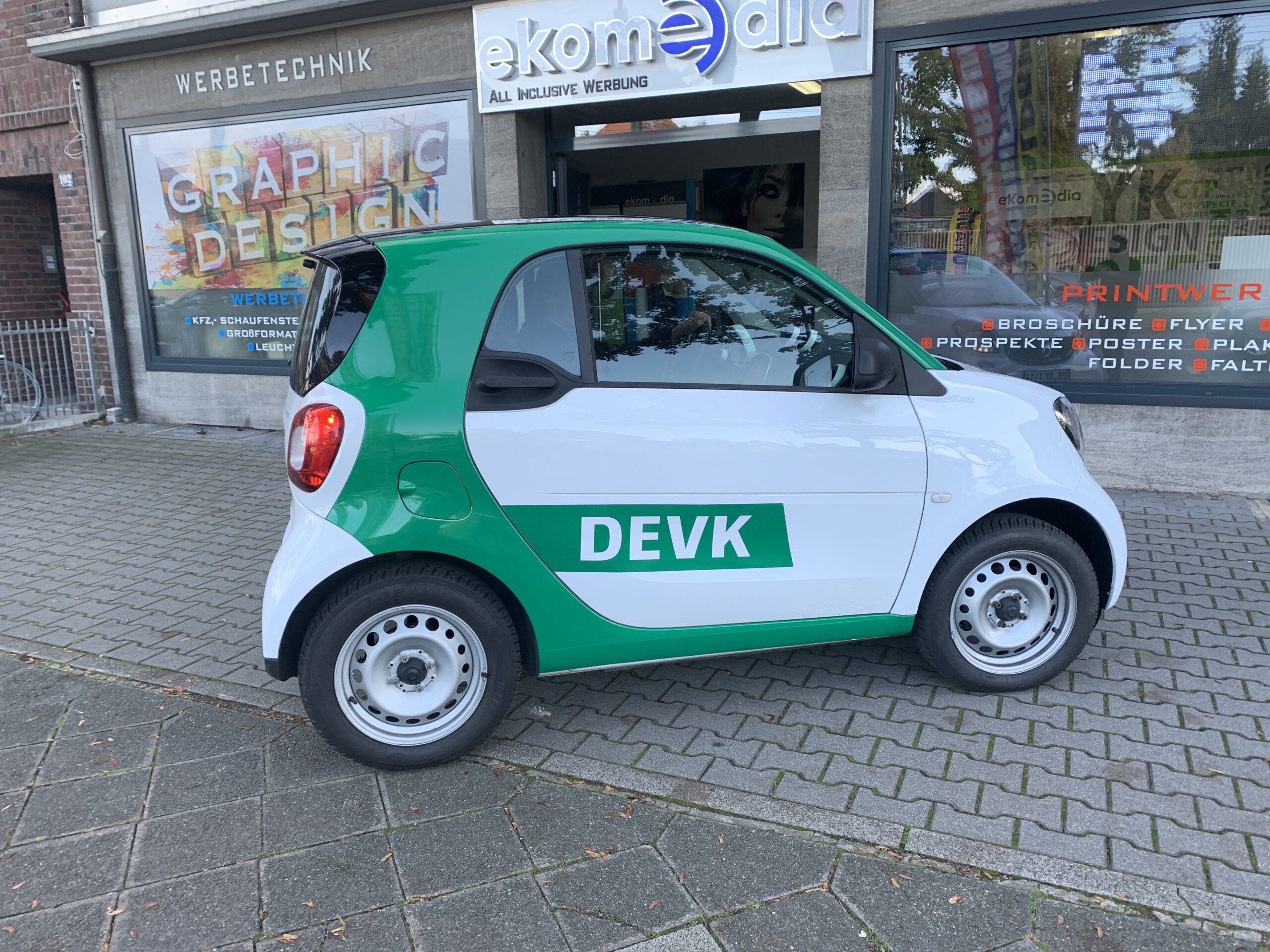 Werbetechnik Arbeitsprobe