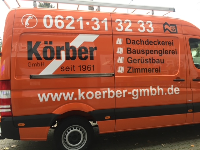Werbetechnik Arbeitsprobe